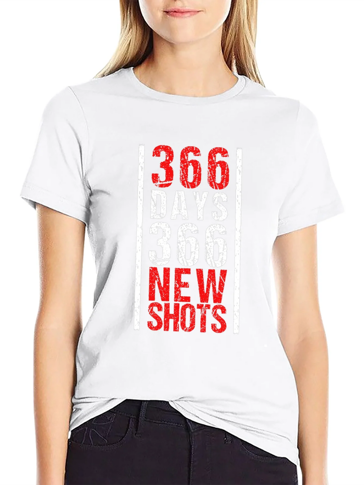 366 Days New Shots Black Graphic Tee product image 8