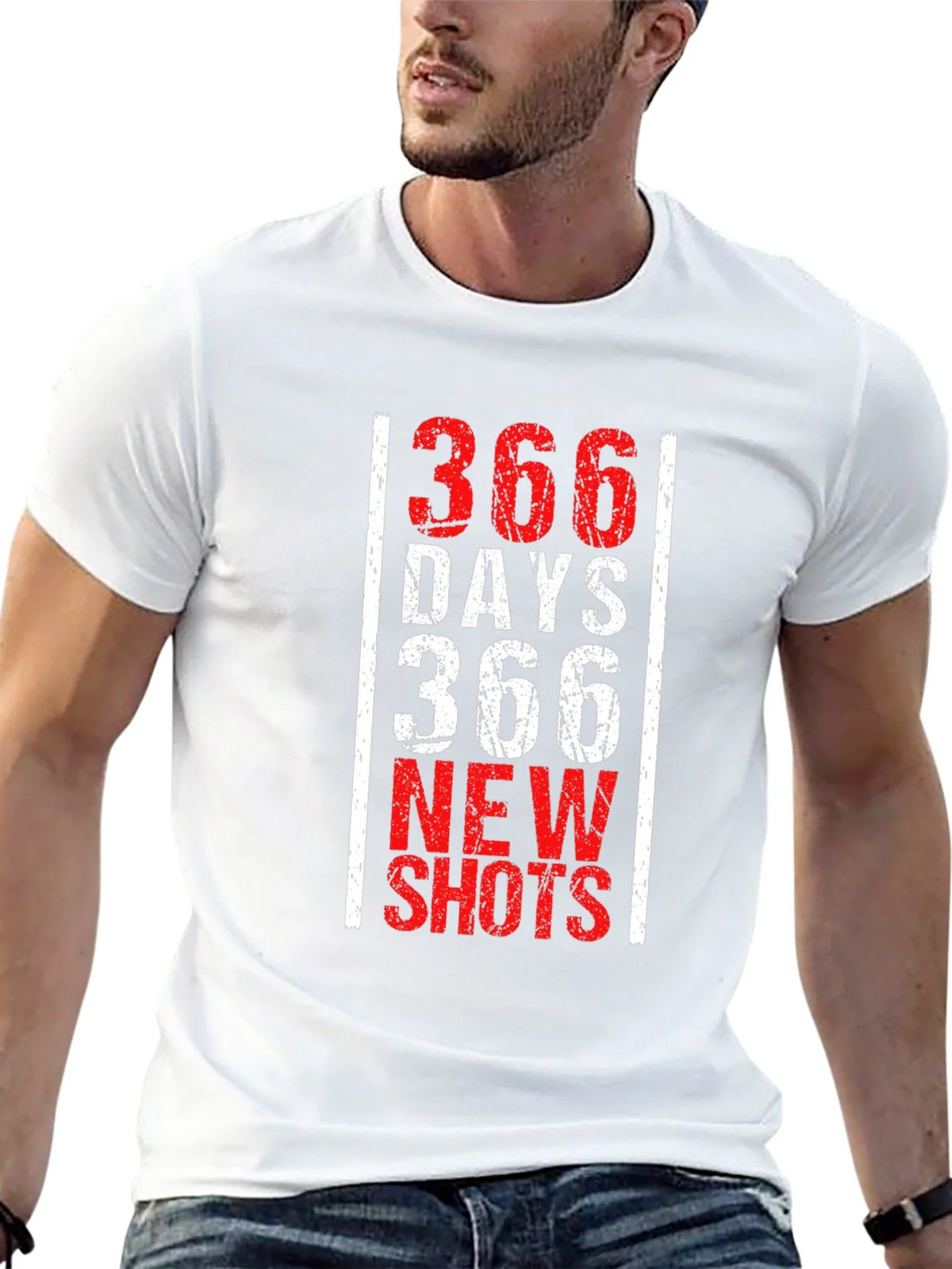 366 Days New Shots Black Graphic Tee product image 12