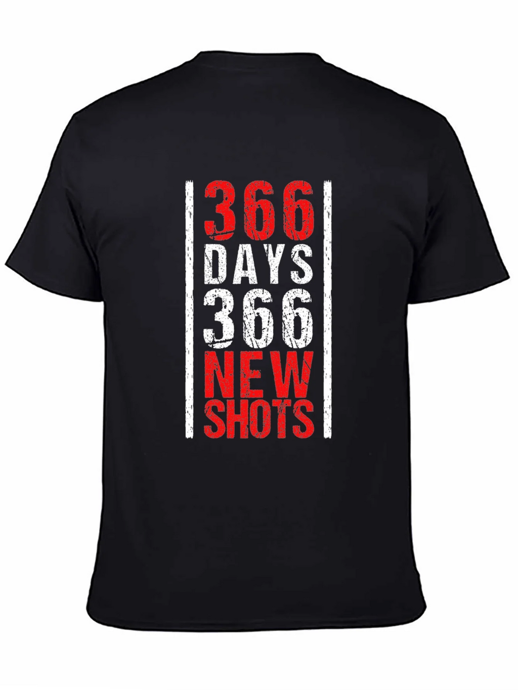 366 Days New Shots Black Graphic Tee product image 4