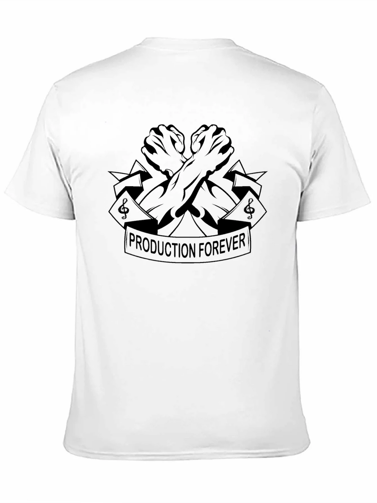 Production Forever Black Graphic Tee product image 7