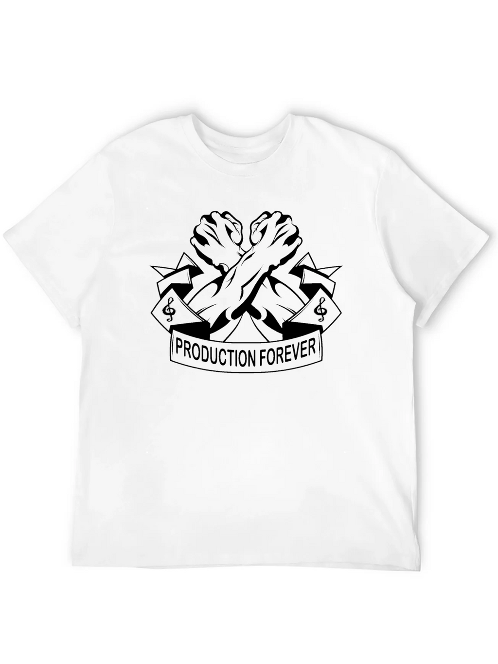 Production Forever Black Graphic Tee product image 8