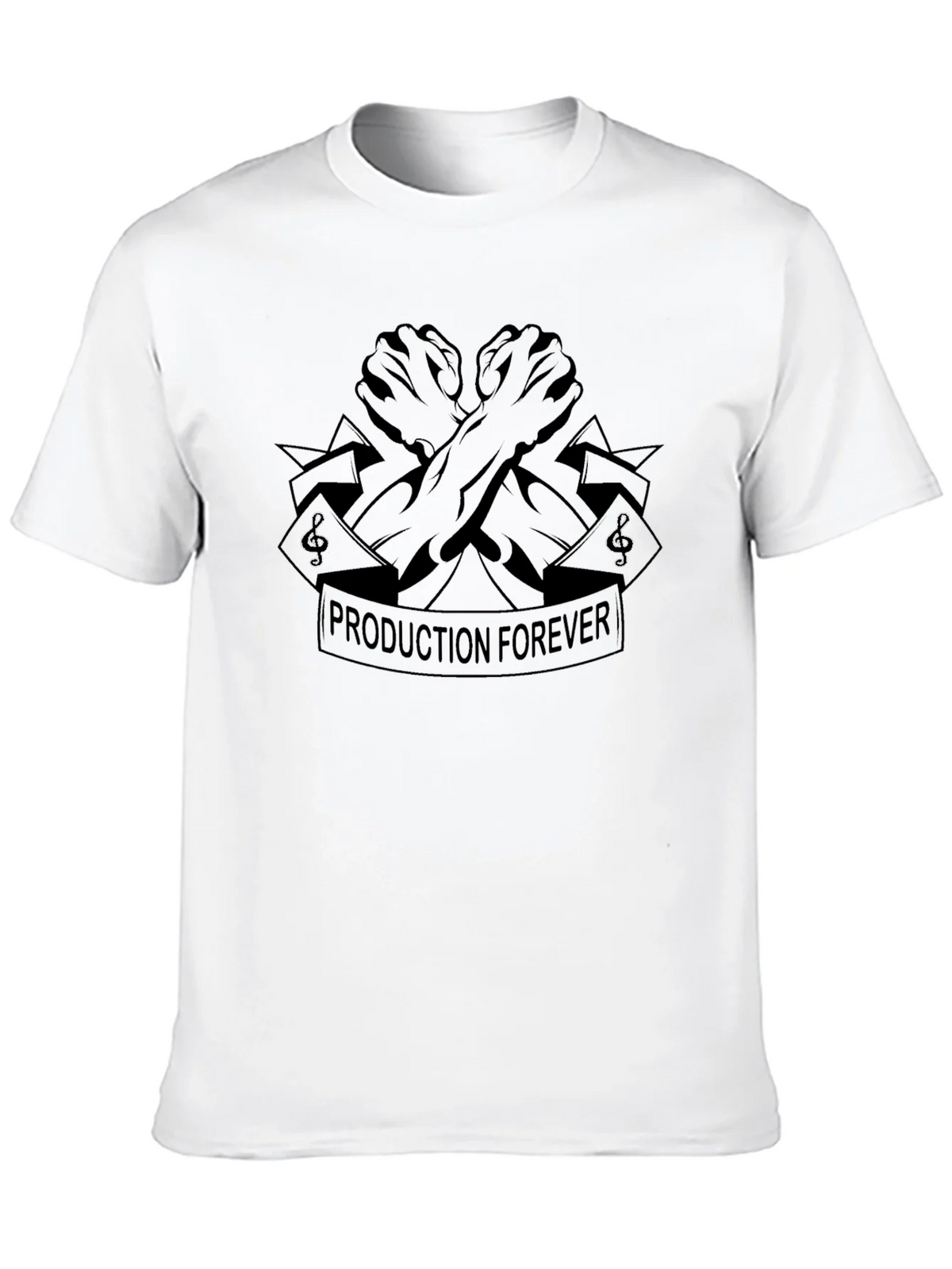 Production Forever Black Graphic Tee product image 6