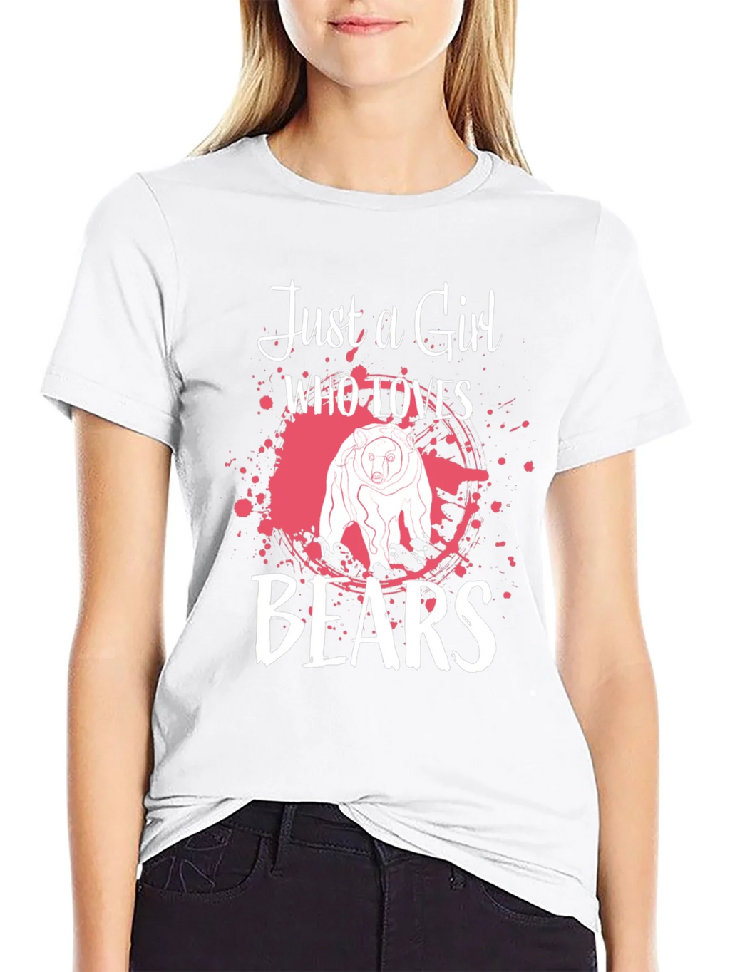 Just a Girl Who Loves Bears T-Shirt product image 8