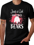 Just a Girl Who Loves Bears T-Shirt product image 1