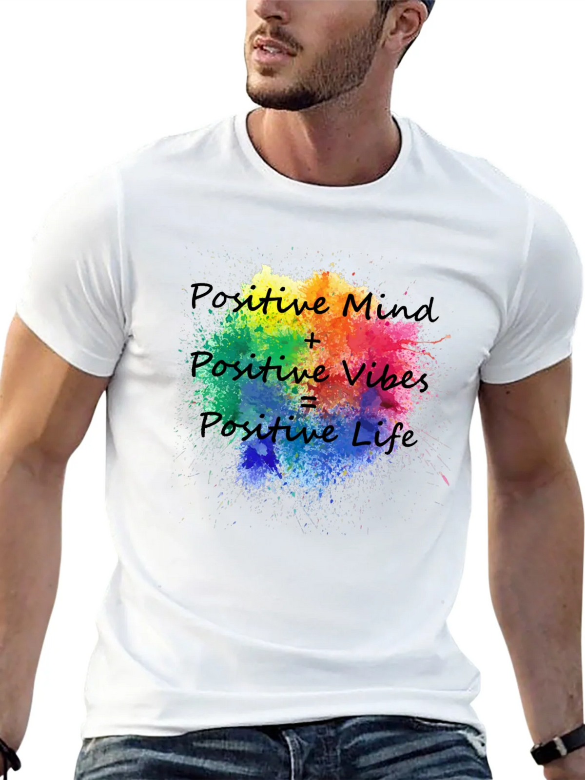 Positive Mind Vibes Graphic Tee product image 12