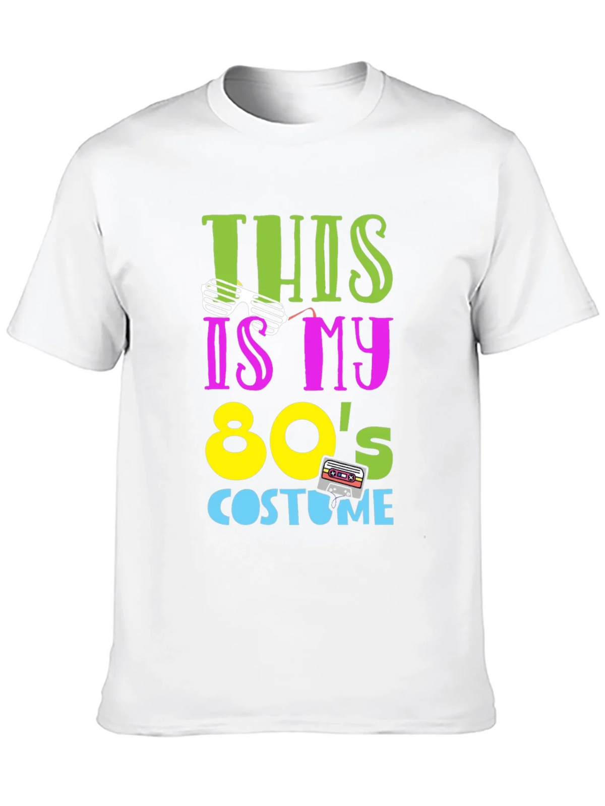 80s Costume T-Shirt - Retro Party Tee product image 9
