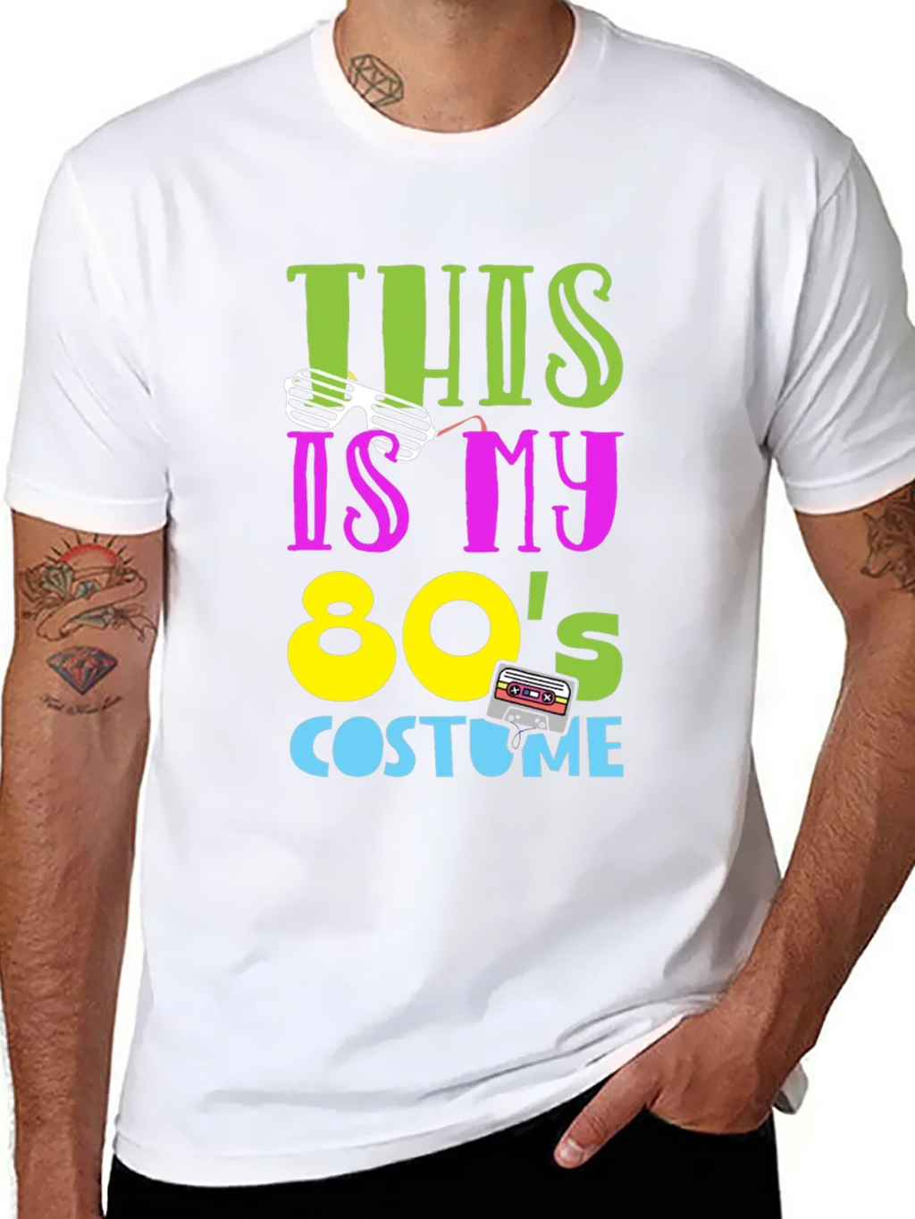 80s Costume T-Shirt - Retro Party Tee product image 7