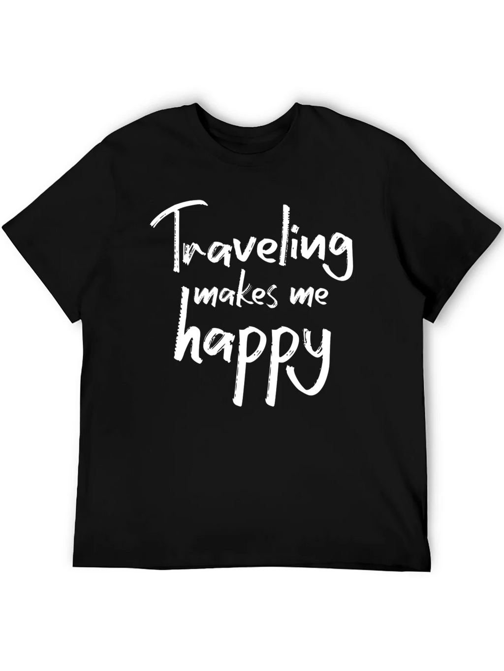 Traveling Makes Me Happy Tee product image 1