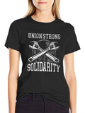 Union Strong Solidarity Graphic T-Shirt product image 1