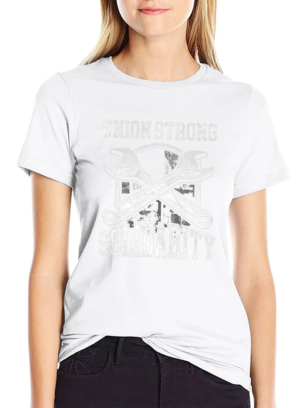 Union Strong Solidarity Graphic T-Shirt product image 5