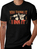 You Think It I Ink It Tattoo Artist Graphic Tee product image 1