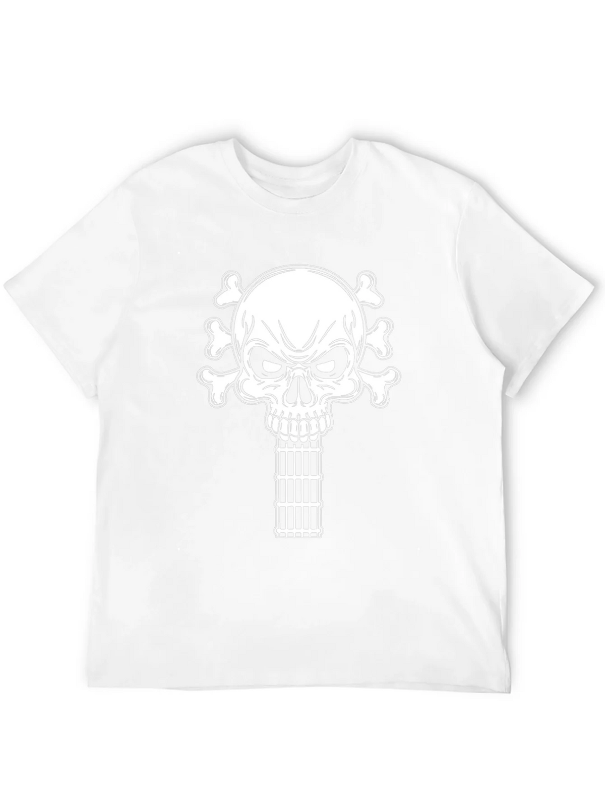 Skull & Bones Guitar Cage T-Shirt - Black product image 11