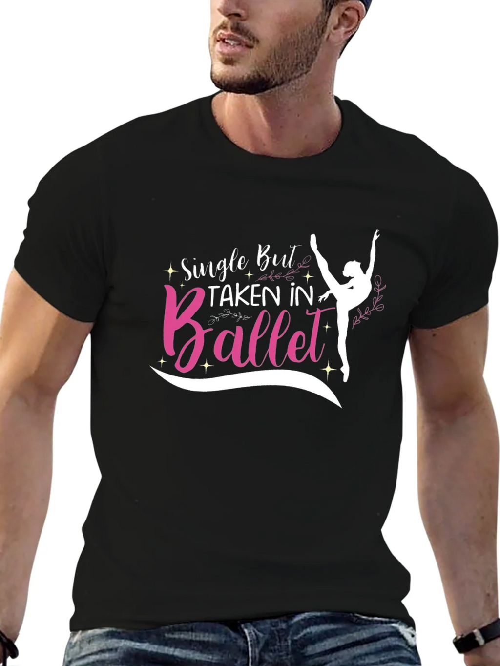 Single But Taken In Ballet T-Shirt product image 6