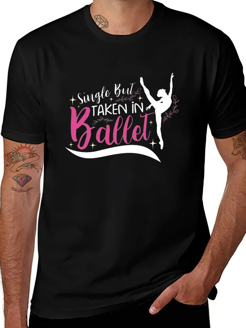 Single But Taken In Ballet T-Shirt product image 1