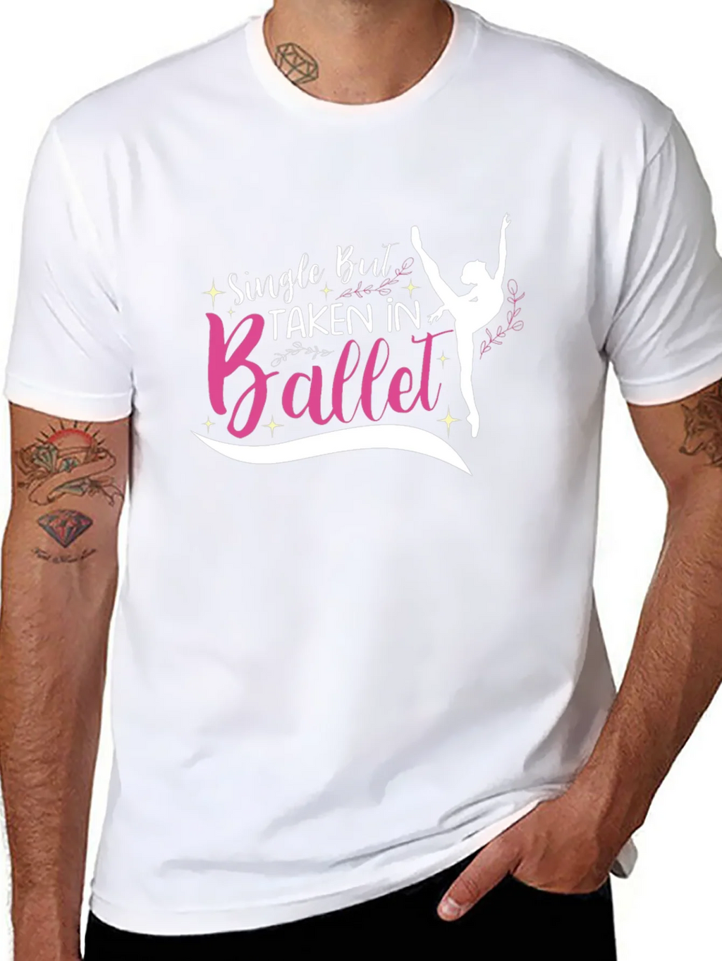 Single But Taken In Ballet T-Shirt product image 7