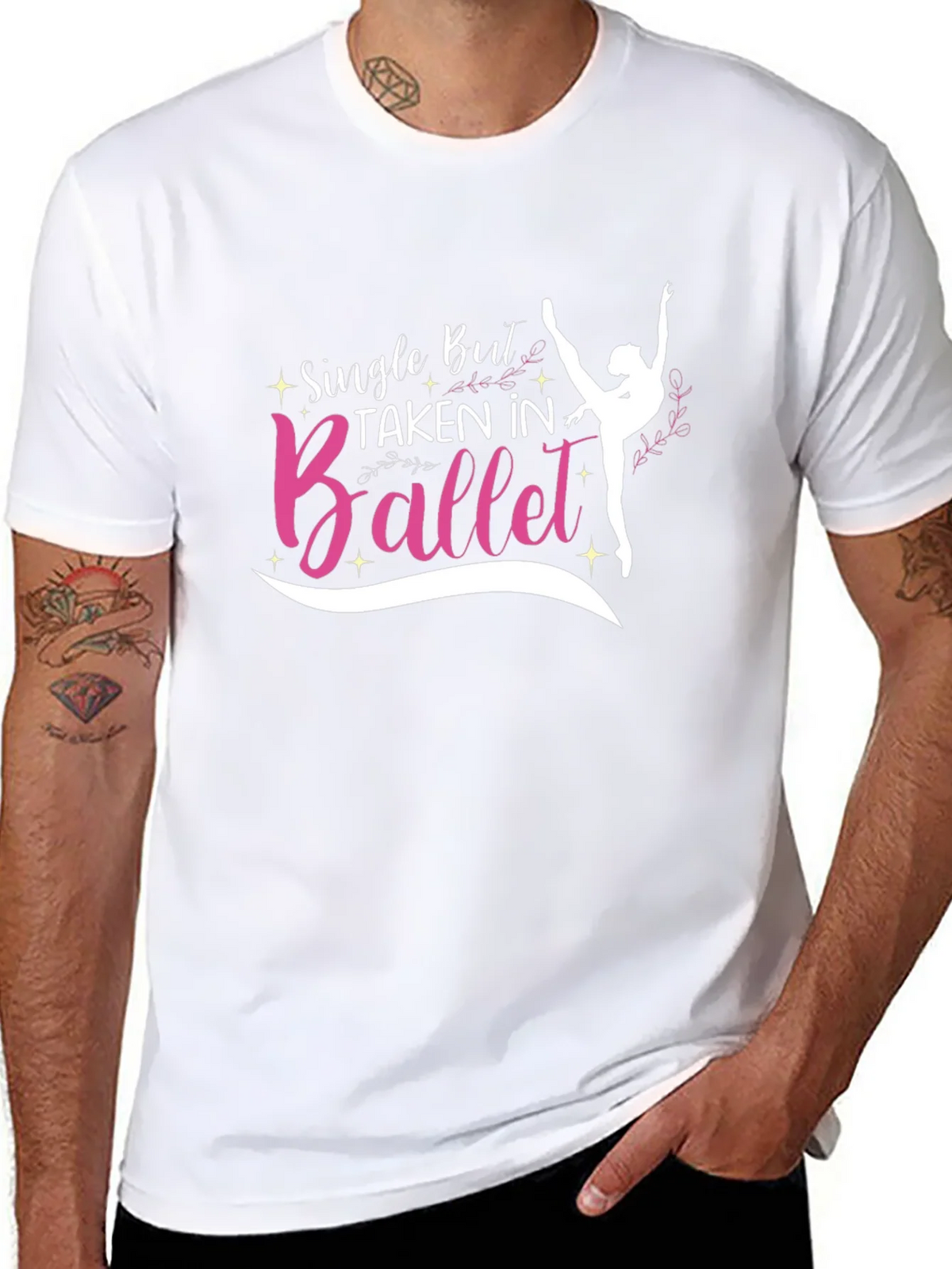 Single But Taken In Ballet T-Shirt product image 7