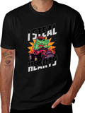 I Steal Hearts Dinosaur Monster Truck Graphic Tee product image 1