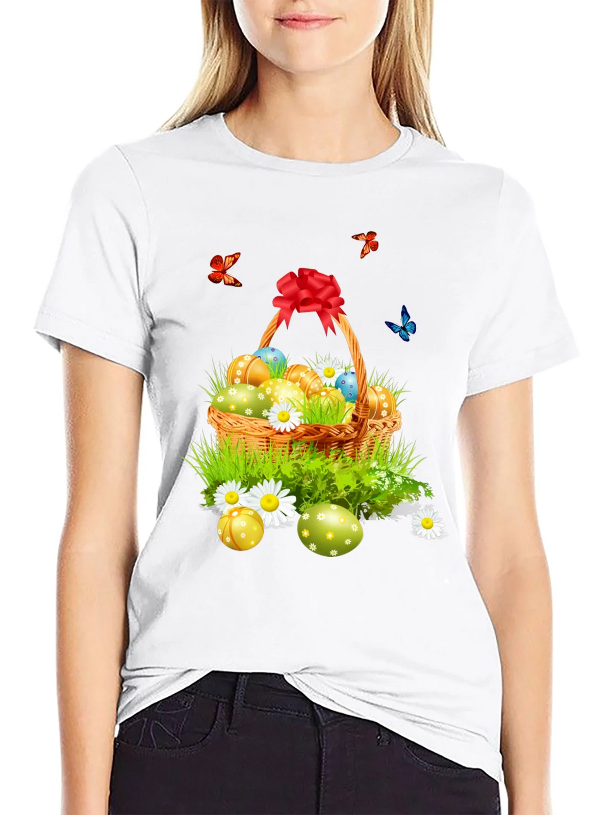 Easter Egg Basket T-Shirt product image 3