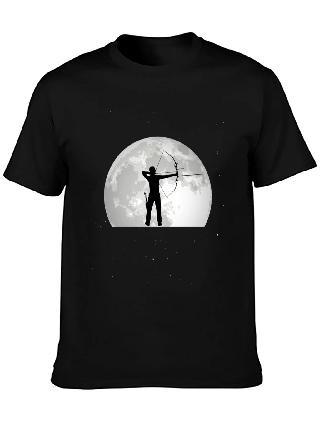 Archer Moon T-Shirt - Unique Graphic Tee product image 2
