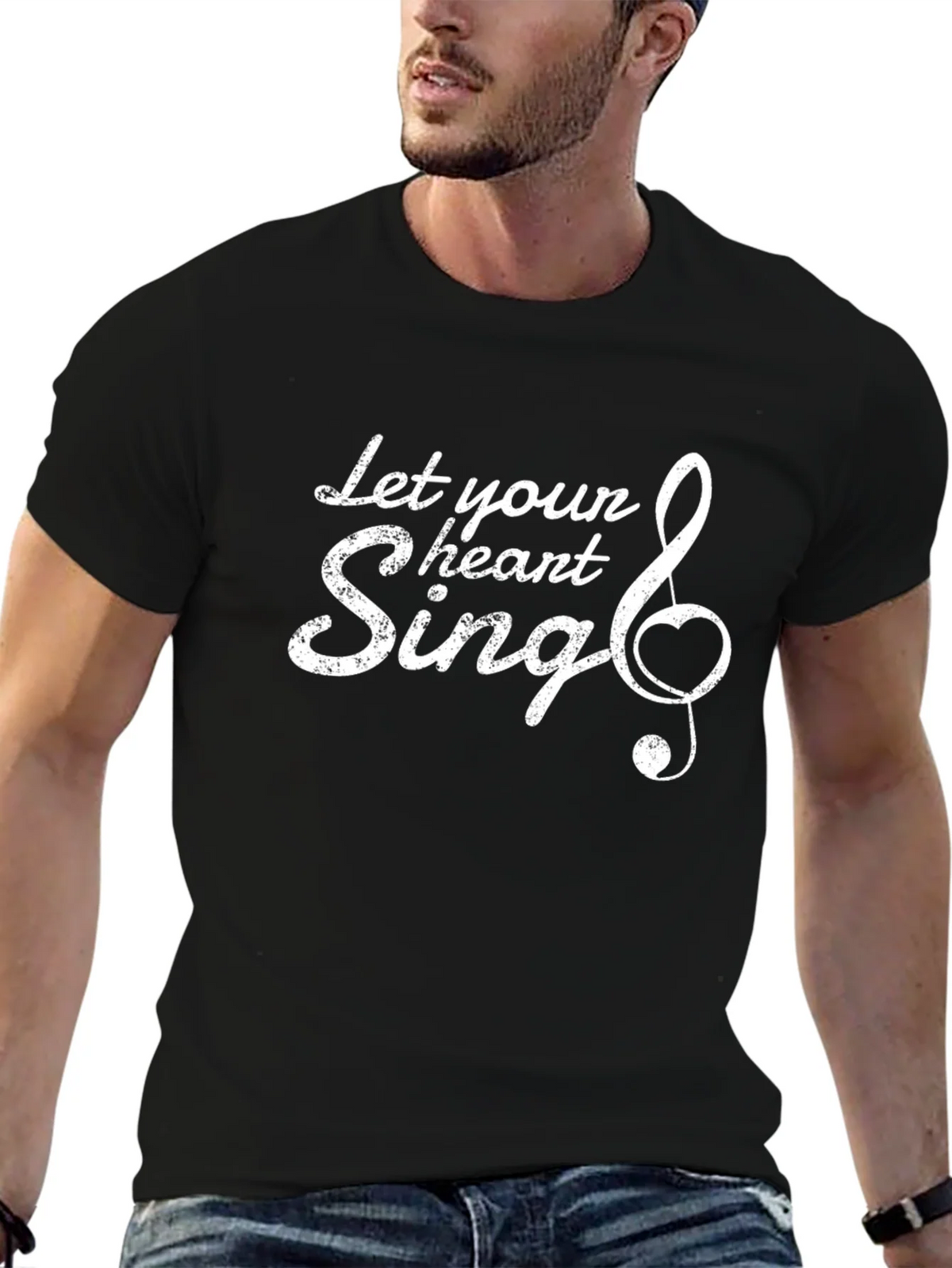 Let Your Heart Sing Graphic Tee product image 6