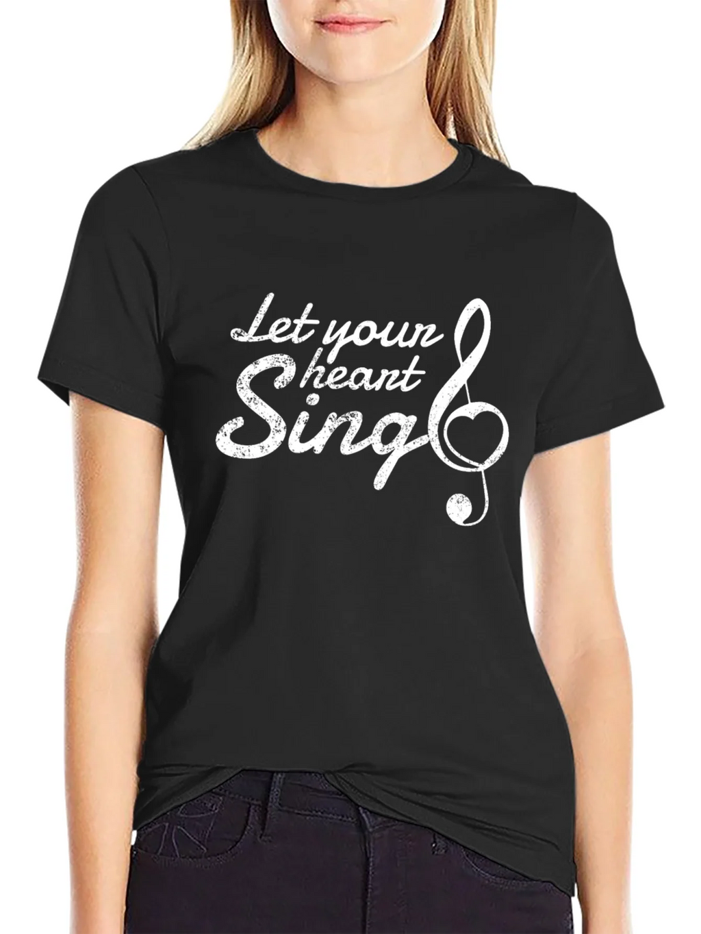 Let Your Heart Sing Graphic Tee product image 2