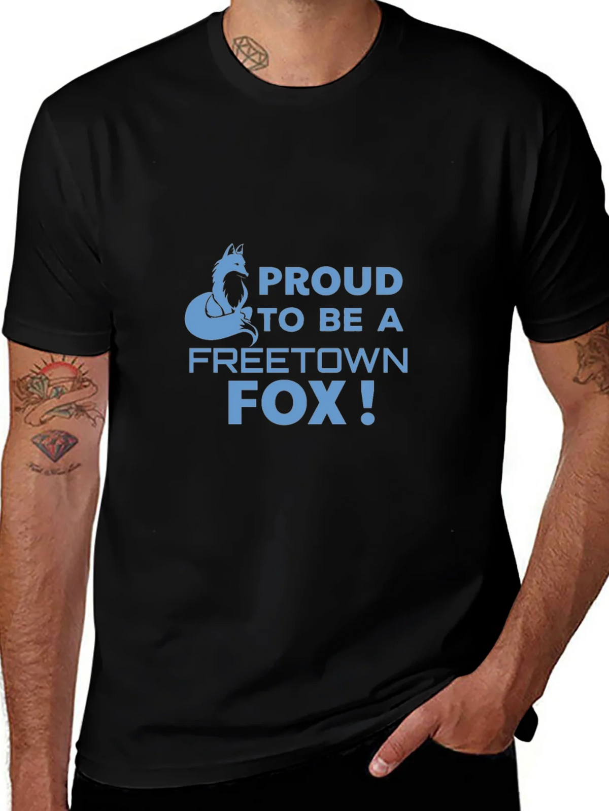 Freetown Fox Pride T-Shirt - Bold Graphic Tee product image 1