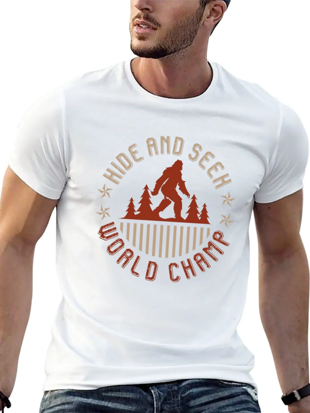 Hide and Seek World Champ Bigfoot Graphic Tee product image 9