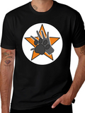 Star Paw Graphic Tee - Black Unisex T-Shirt product image 1
