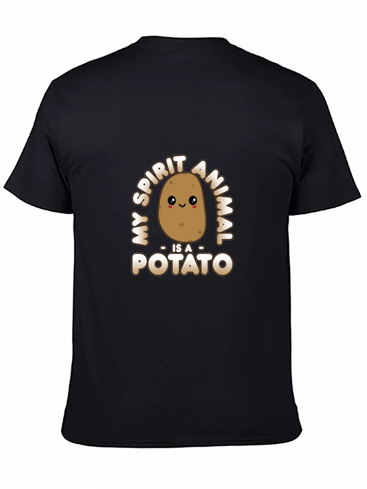 My Spirit Animal Potato T-Shirt - Funny Graphic Tee product image 3
