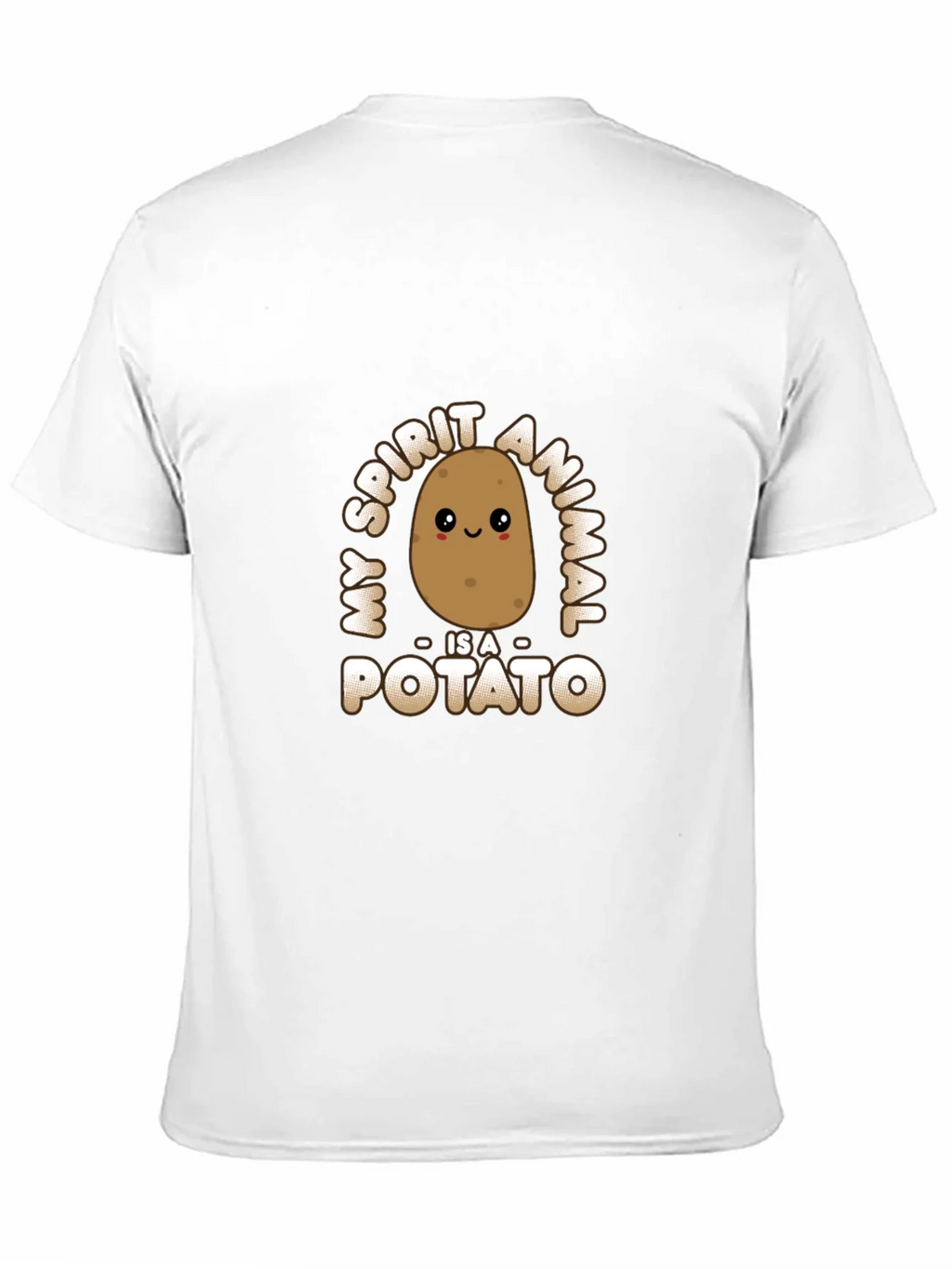 My Spirit Animal Potato T-Shirt - Funny Graphic Tee product image 7