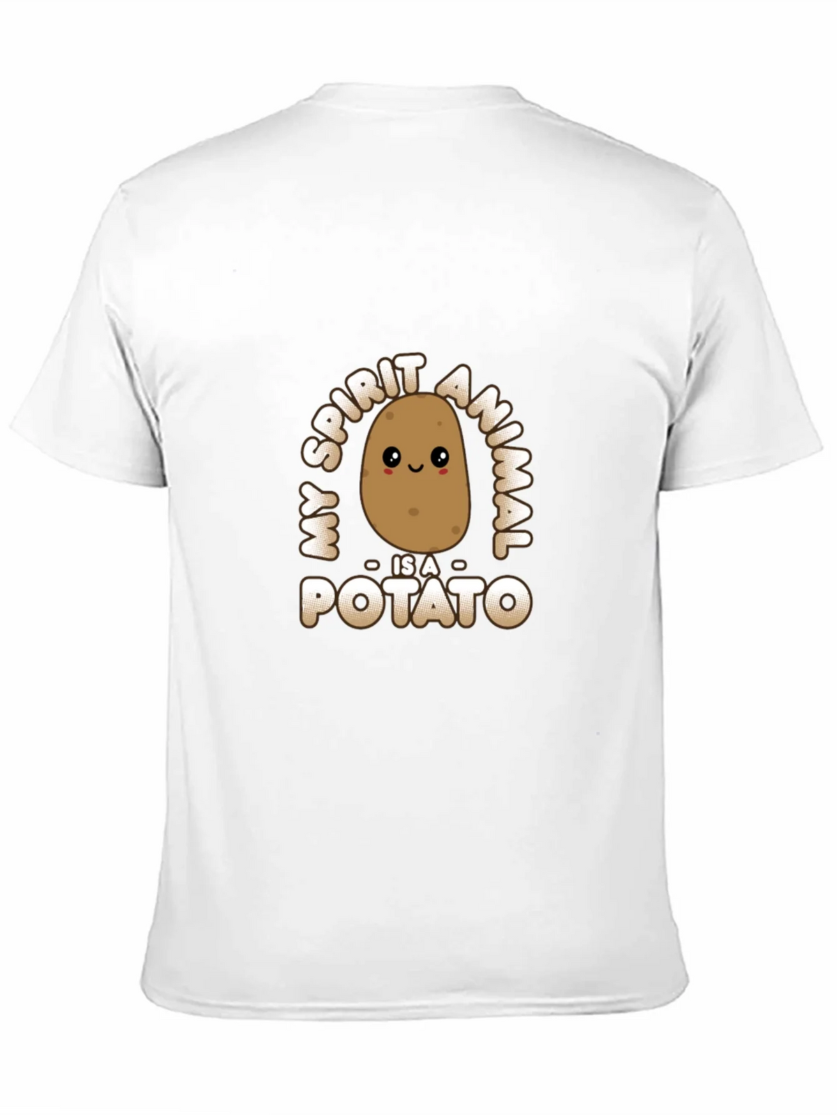 My Spirit Animal Potato T-Shirt - Funny Graphic Tee product image 7