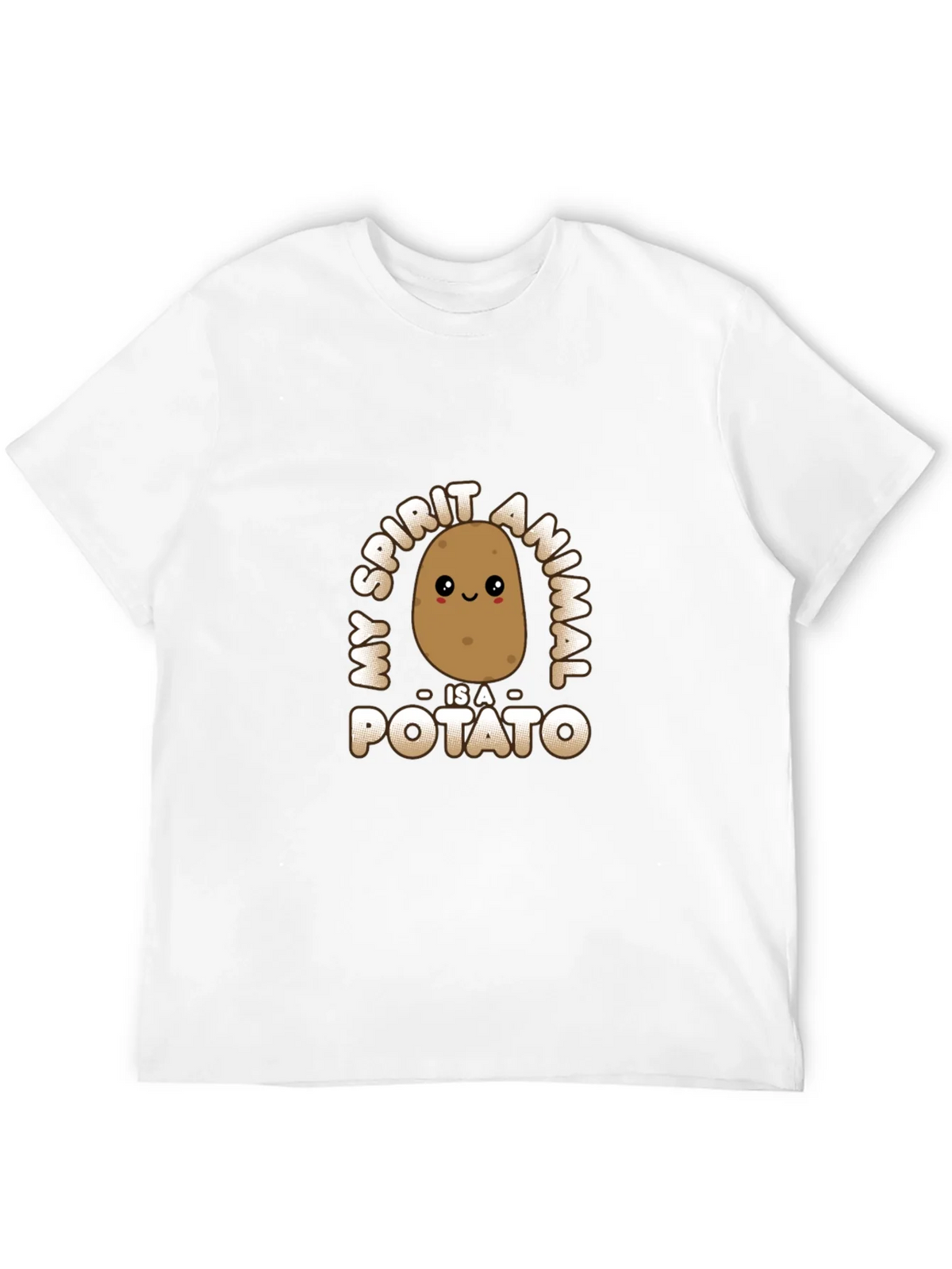 My Spirit Animal Potato T-Shirt - Funny Graphic Tee product image 8