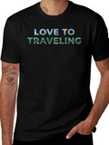 Love to Traveling Graphic T-Shirt product image 1