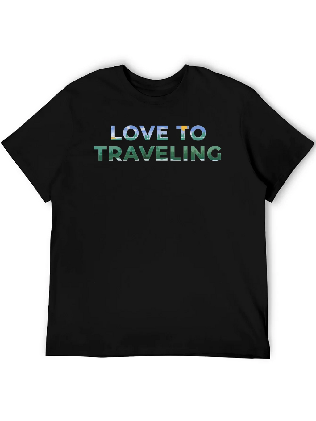 Love to Traveling Graphic T-Shirt product image 3