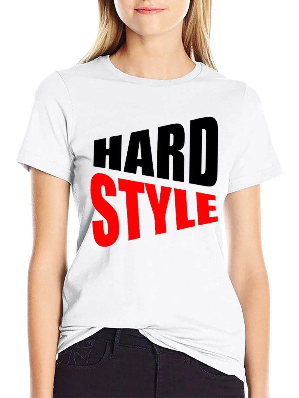 Hard Style Graphic Tee - Bold Black T-Shirt product image 6