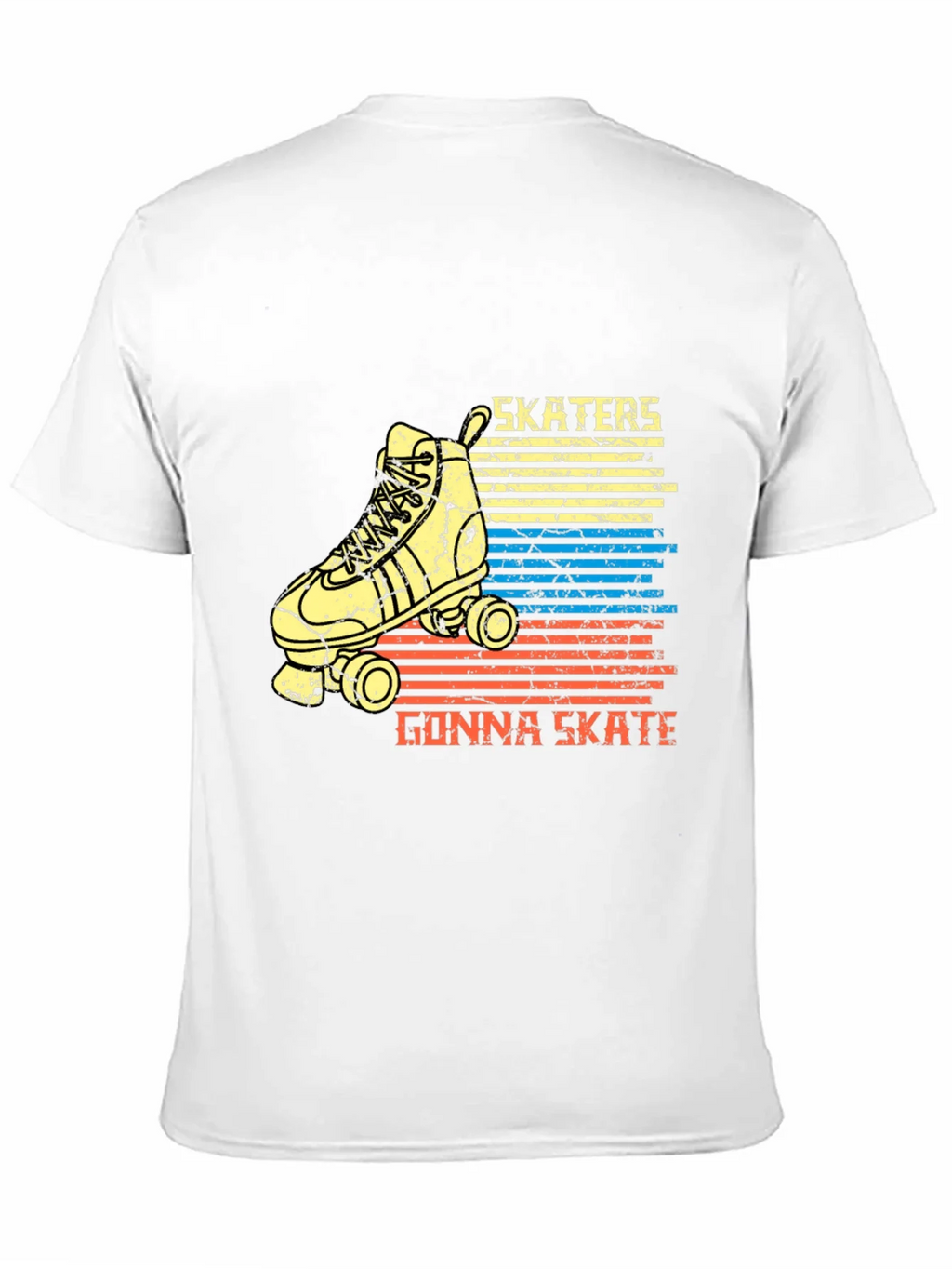 Skater T-Shirt - Retro Roller Skate Tee product image 9