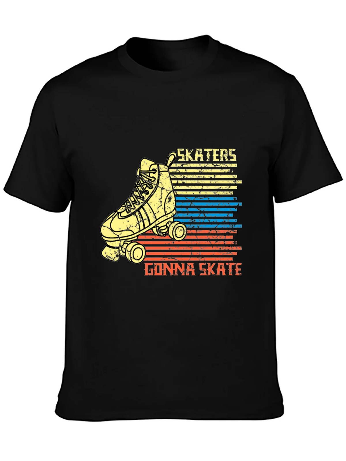 Skater T-Shirt - Retro Roller Skate Tee product image 2