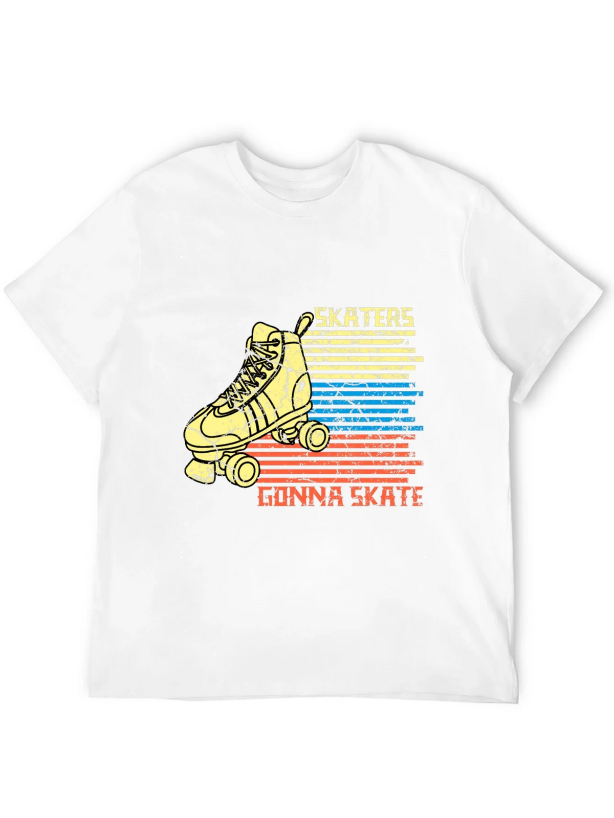 Skater T-Shirt - Retro Roller Skate Tee product image 10