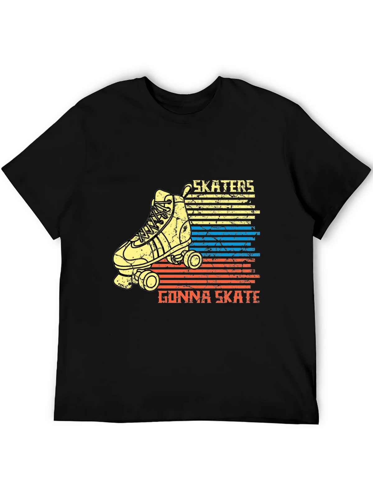 Skater T-Shirt - Retro Roller Skate Tee product image 4