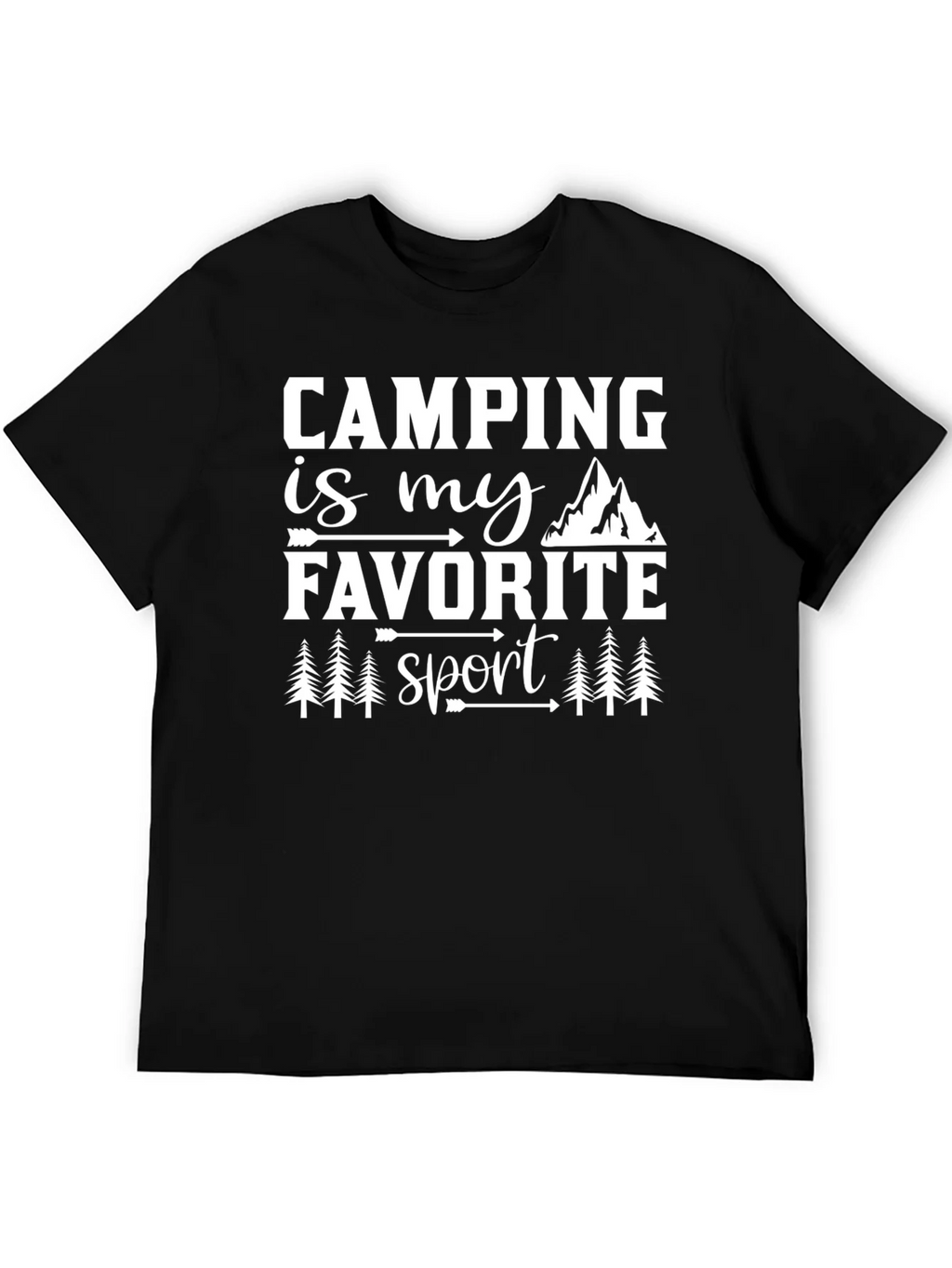 Camping is My Favorite Sport T-Shirt product image 5