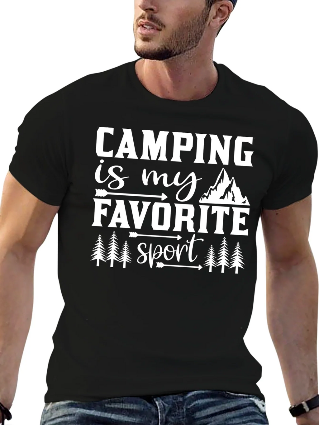 Camping is My Favorite Sport T-Shirt product image 6