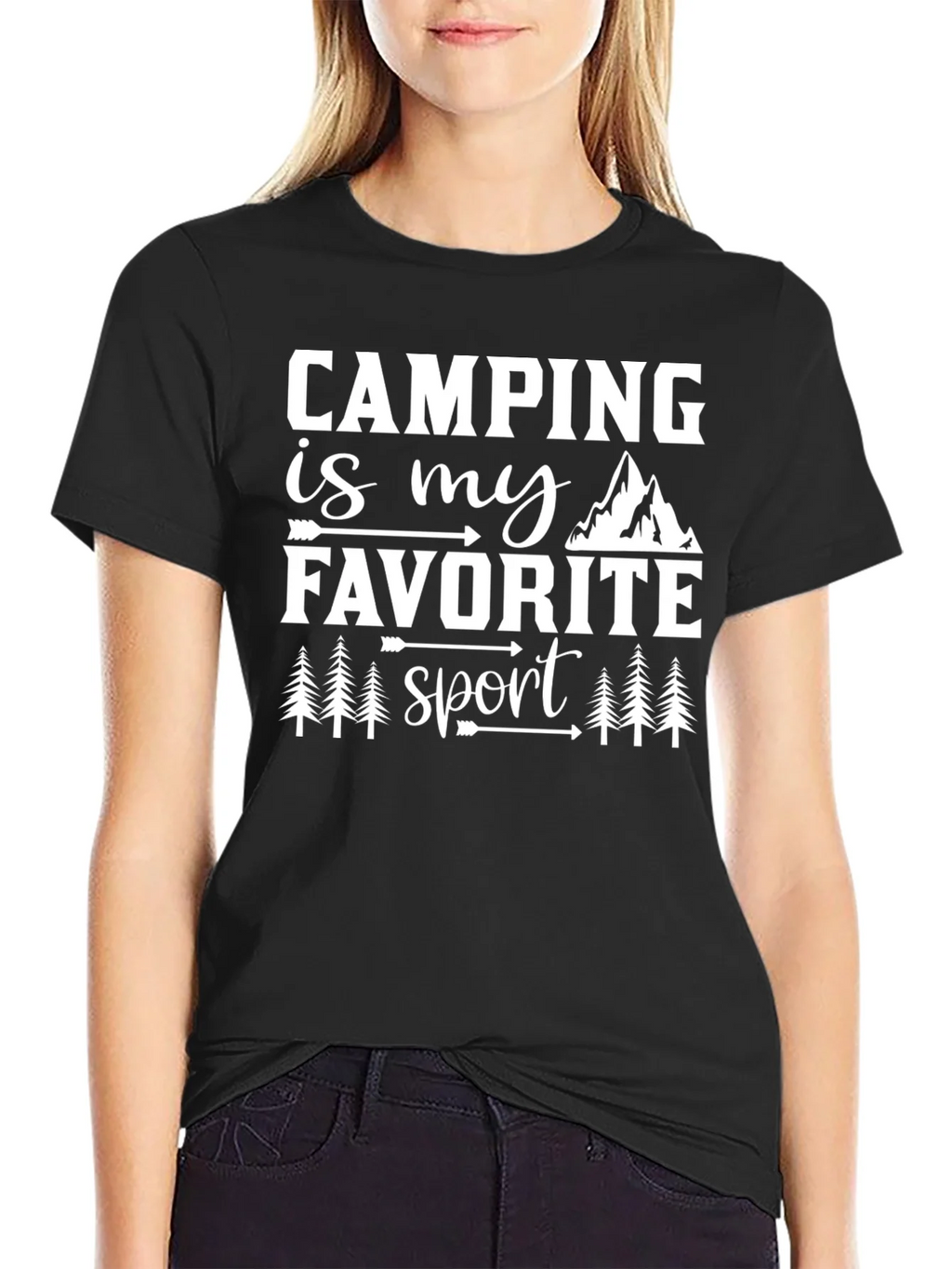 Camping is My Favorite Sport T-Shirt product image 2