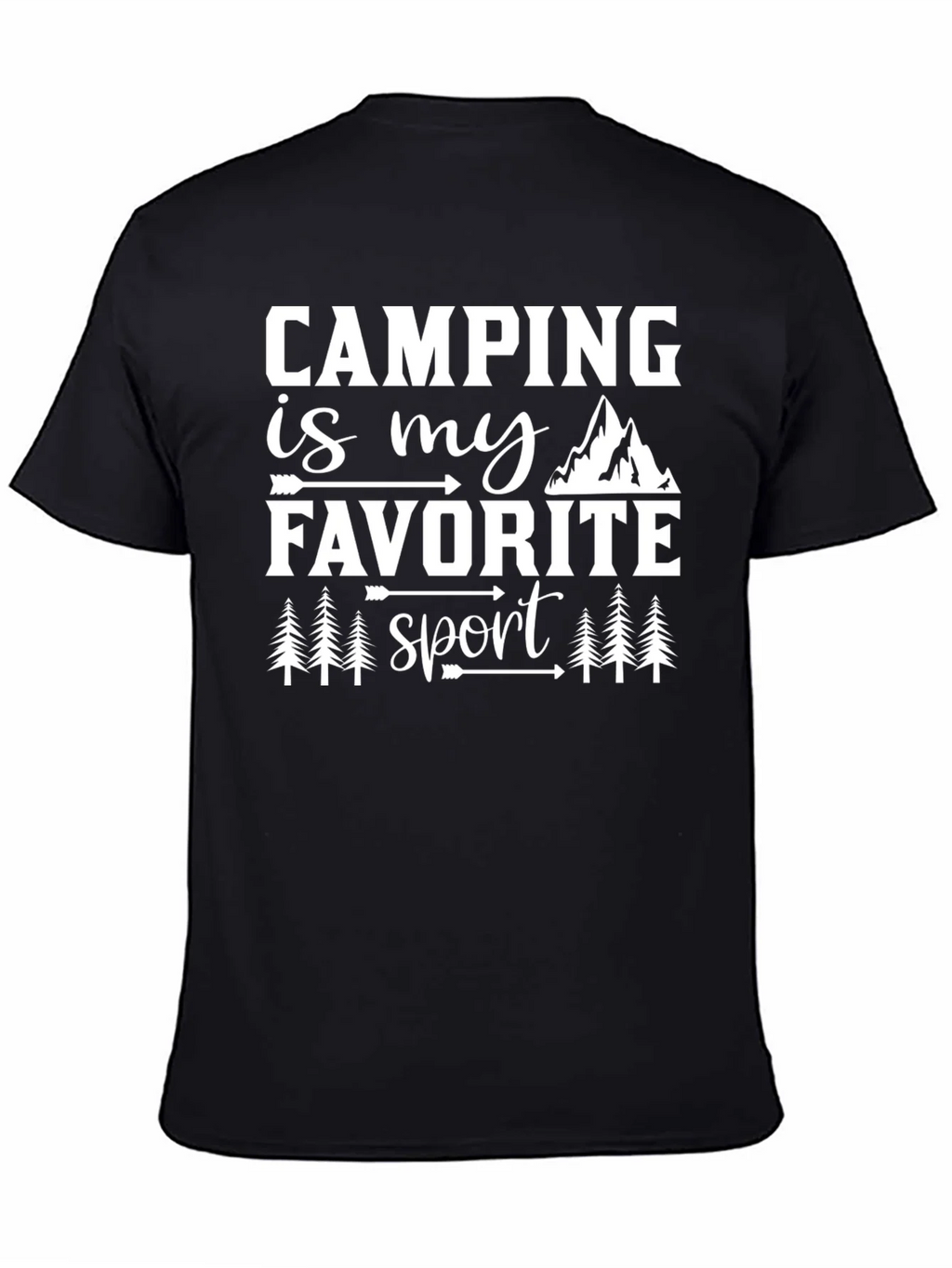 Camping is My Favorite Sport T-Shirt product image 4