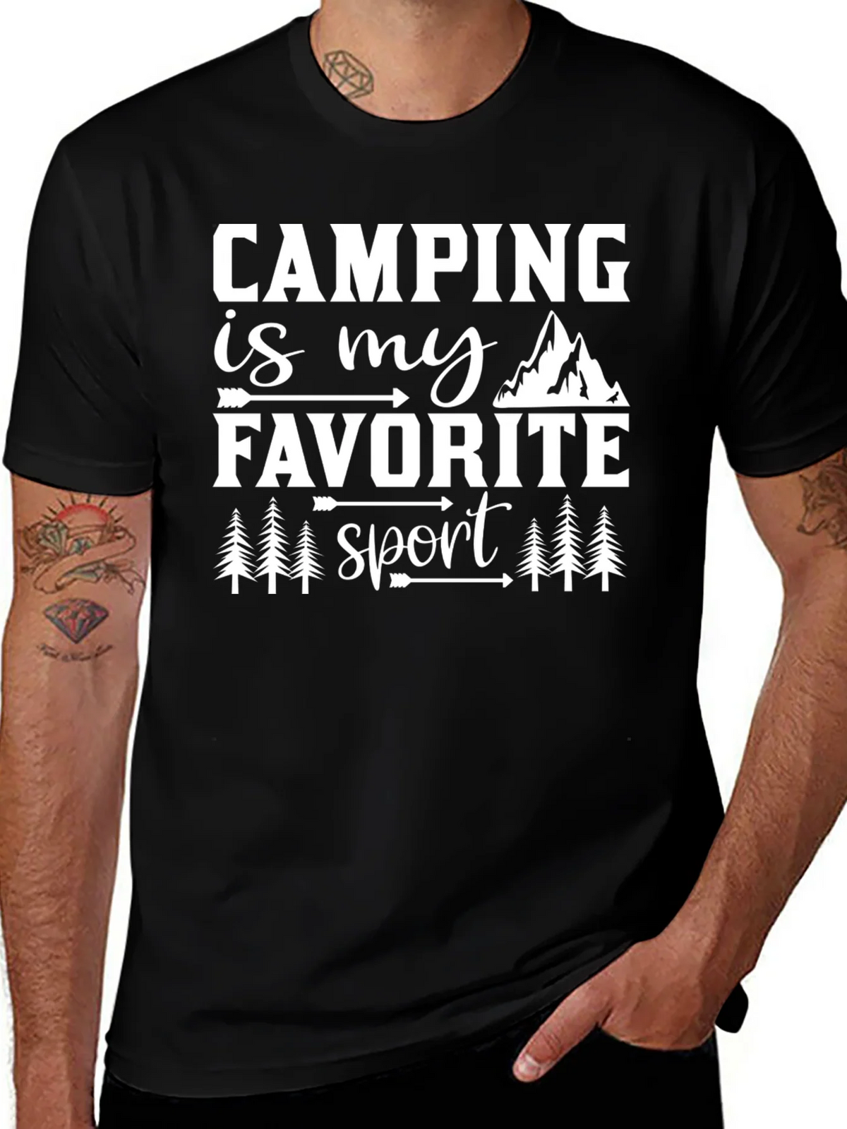 Camping is My Favorite Sport T-Shirt product image 1