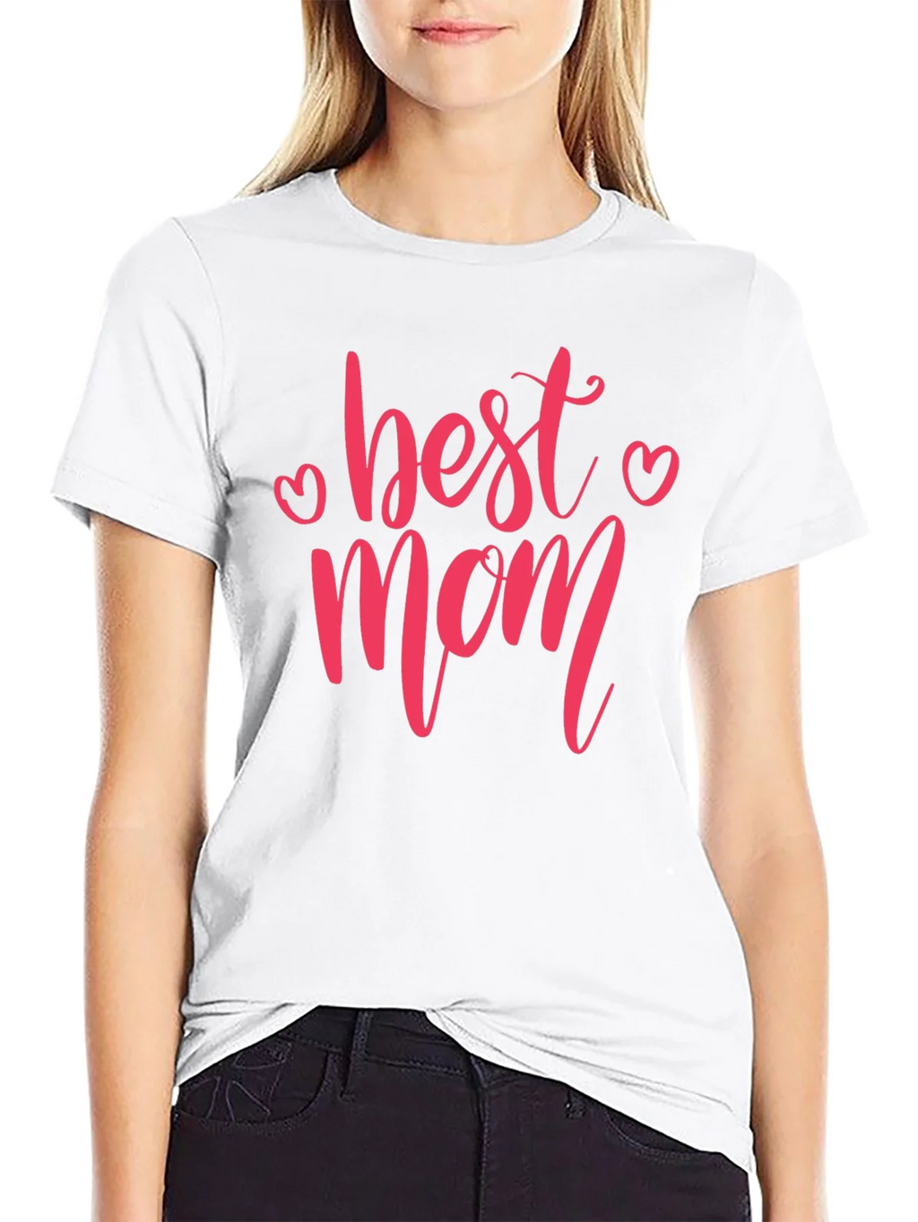 Best Mom Graphic Tee - Black T-Shirt product image 8