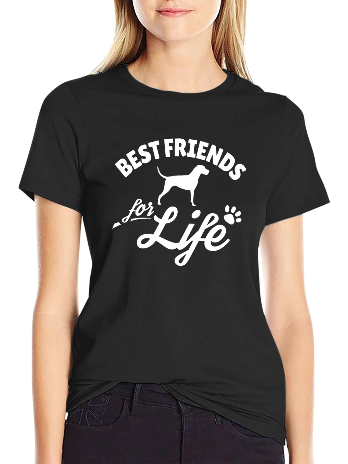 Best Friends for Life Dog T-Shirt product image 2