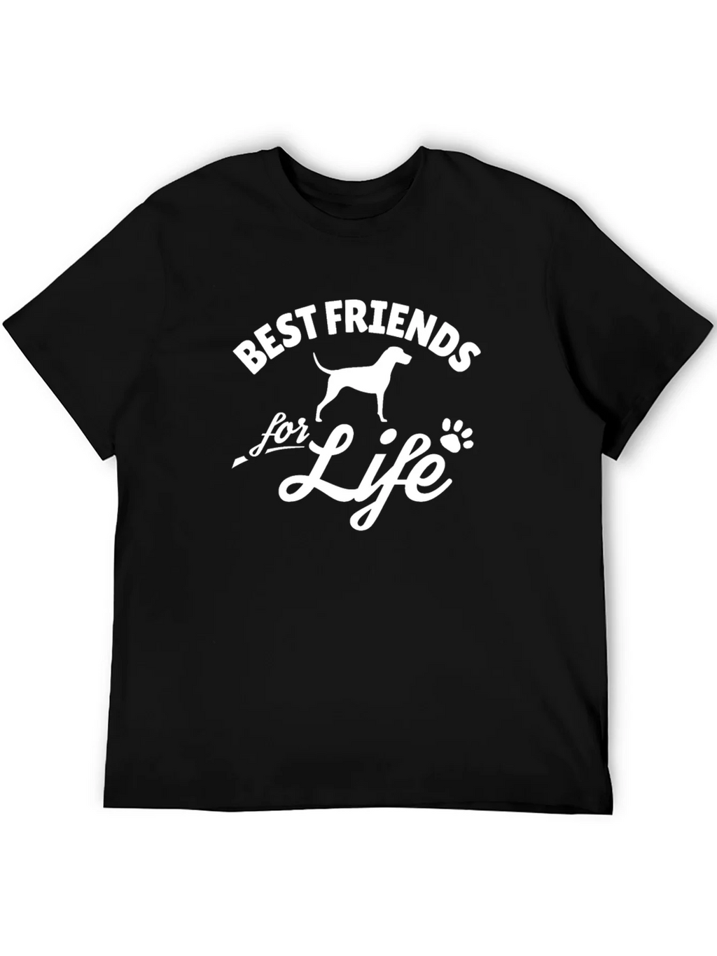 Best Friends for Life Dog T-Shirt product image 5