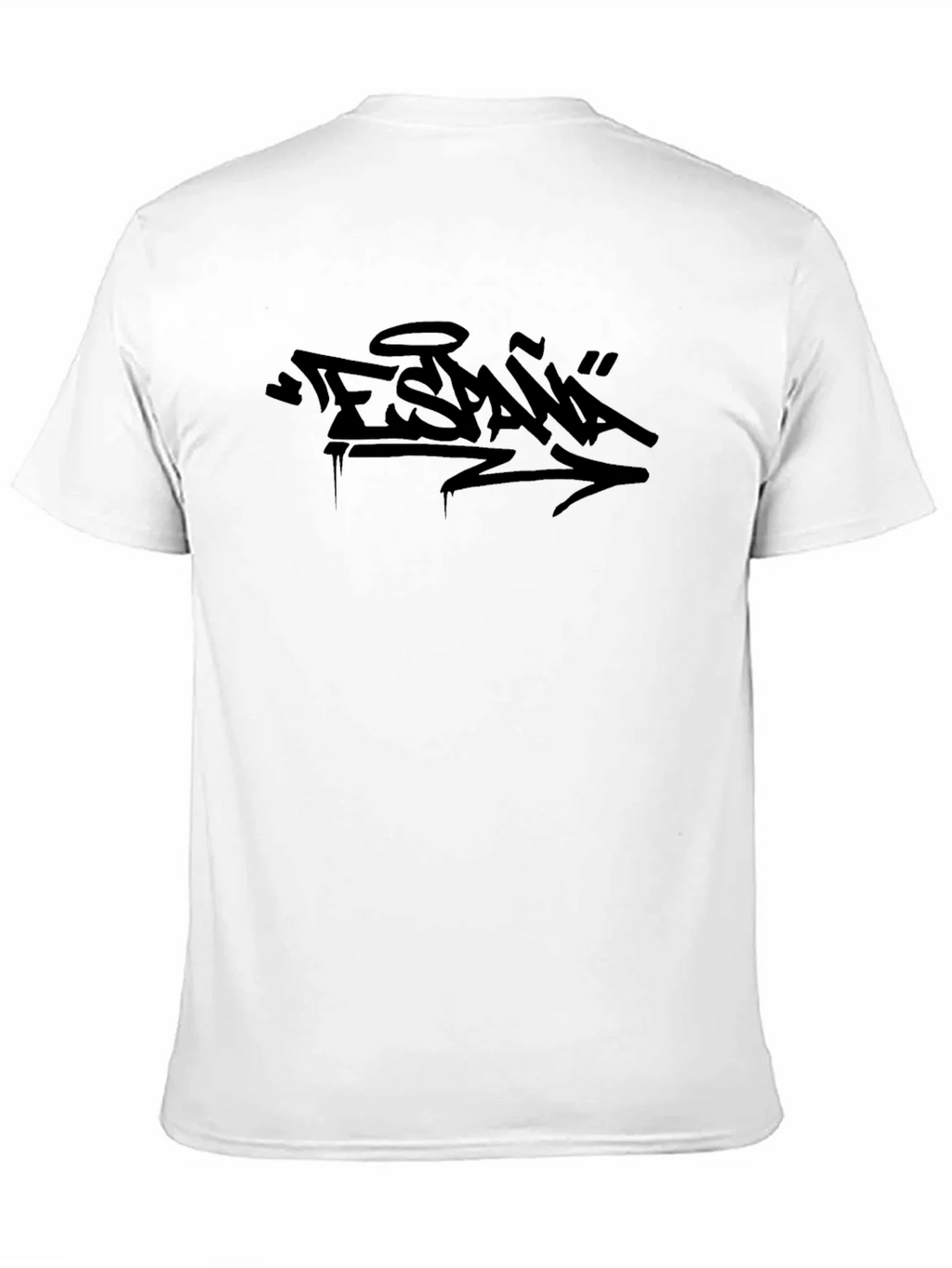 Urban Graffiti Style Black T-Shirt product image 10