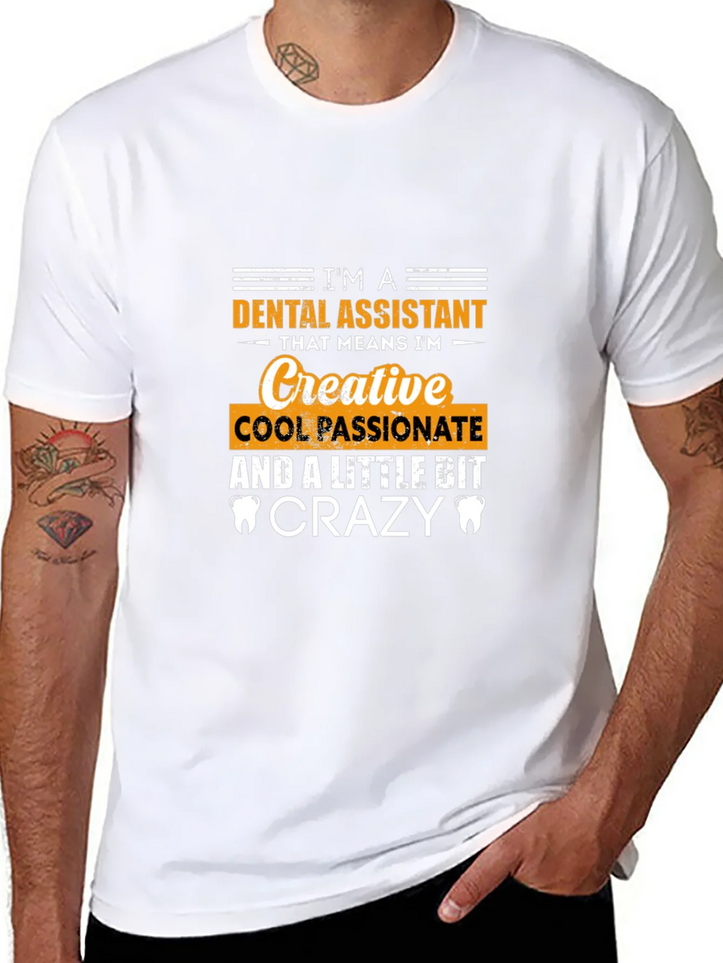 Dental Assistant Creative Crazy T-Shirt product image 7