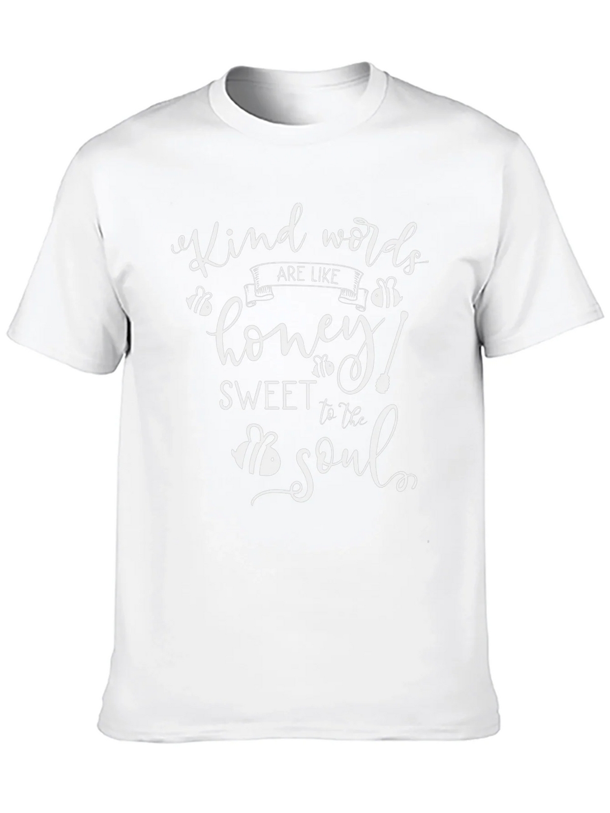 Kind Words Are Like Honey Graphic Tee product image 9